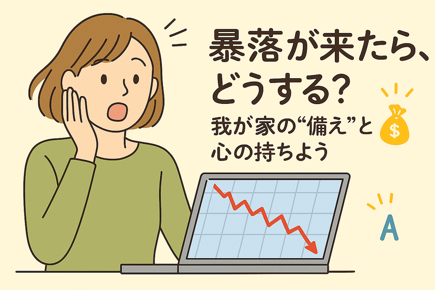 暴落が来たら、どうする？