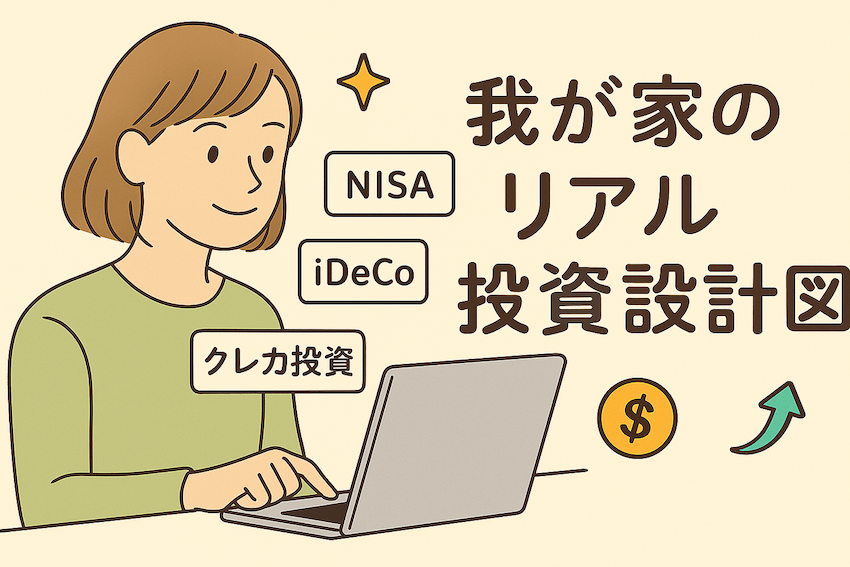 “医師夫×会社員妻”のリアル投資設計図〜NISA・iDeCo・クレカ積立、どう組み合わせているか？〜